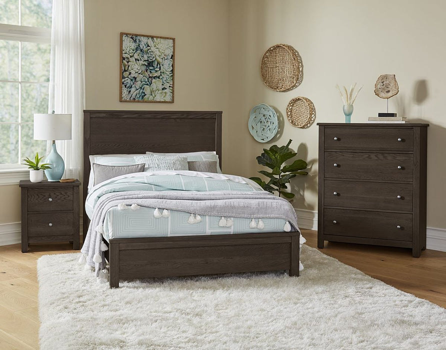 Vaughan Bassett Fundamentals Full Panel Bed in Java