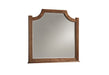 Vaughan-Bassett Maple Road Scalloped Mirror in Antique Amish image