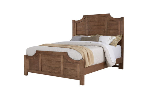 Vaughan-Bassett Maple Road King Scallop Bed in Antique Amish image