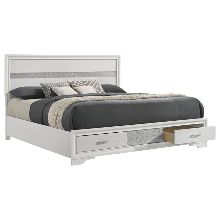 Miranda Panel Platform Storage Bed