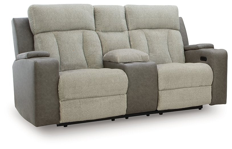 WhipLash Power Reclining Loveseat with Console