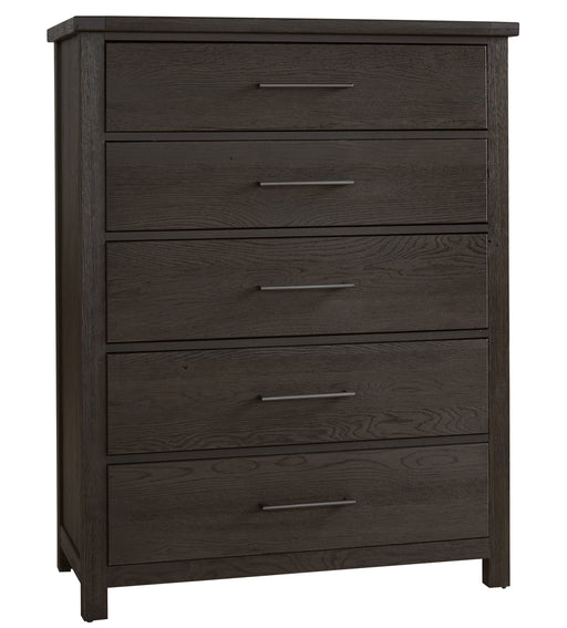 Vaughan Bassett Dovetail 5-Drawer Chest in Java image