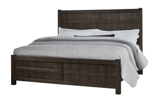 Vaughan Bassett Dovetail Cal King Board and Batten Bed in Java image