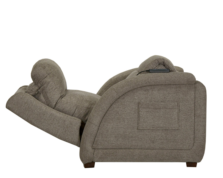 Nirvana Power Headrest Power Lay Flat Recliner w/Lumbar/Dual Motor/Zero Gravity