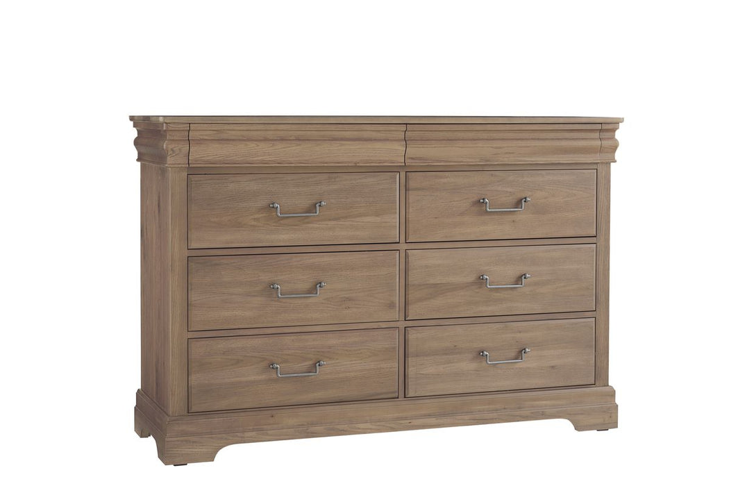 Vaughan Bassett Vista 8-Drawer Dresser in Natural Oak image