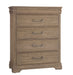 Vaughan Bassett Vista 5-Drawer Chest in Natural Oak image