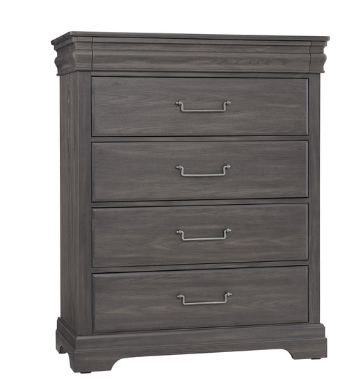 Vaughan Bassett Vista 5-Drawer Chest in Grey Oak image