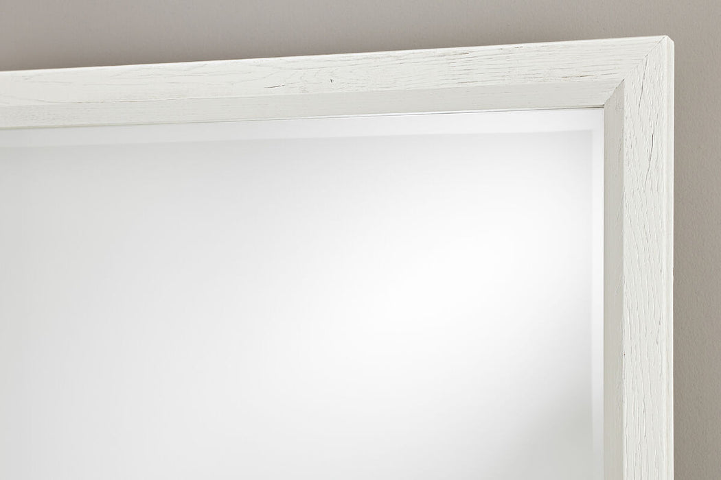 Vaughan Bassett Yellowstone Mirror in White & Buckskin