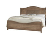 Vaughan Bassett Cool Farmhouse Sleigh King Bed in Natural image