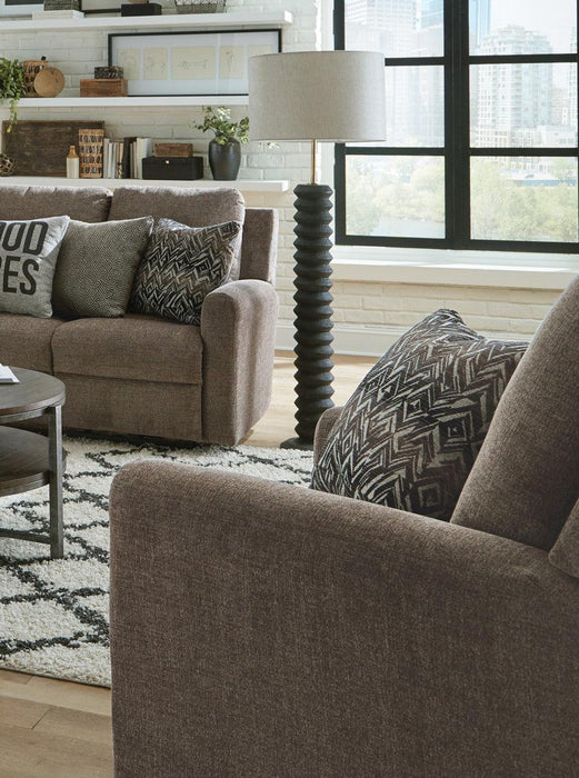 Catnapper Calvin Rocker Recliner in Otter/Midnight 1630-2