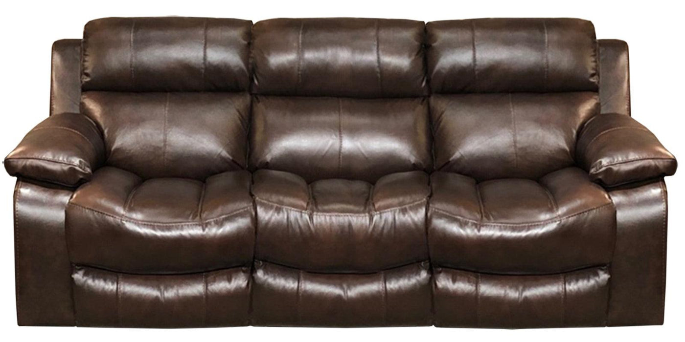 Catnapper Furniture Positano Power Reclining Sofa in Cocoa