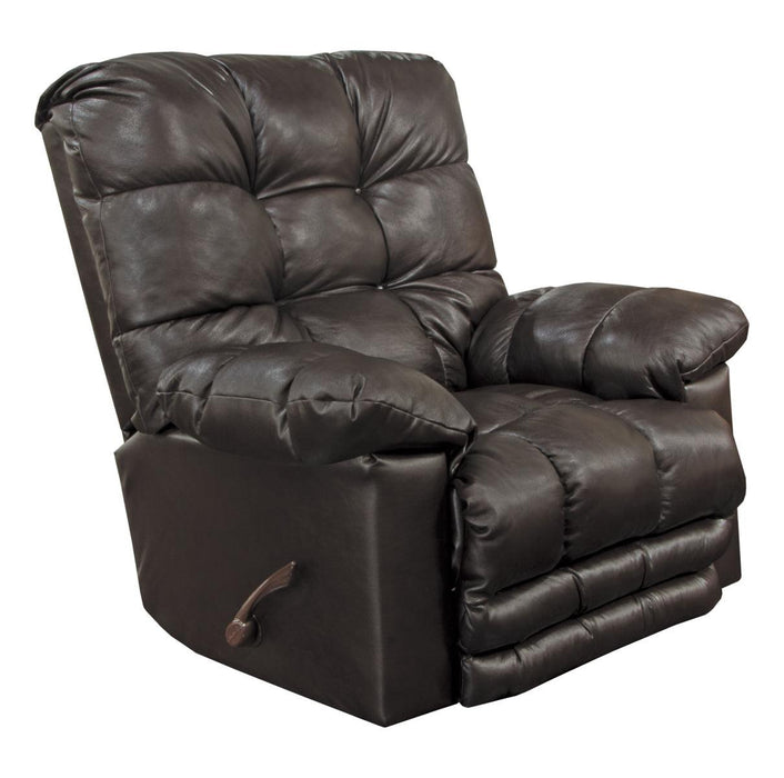 Catnapper Piazza Rocker Recliner in Chocolate 4776-2