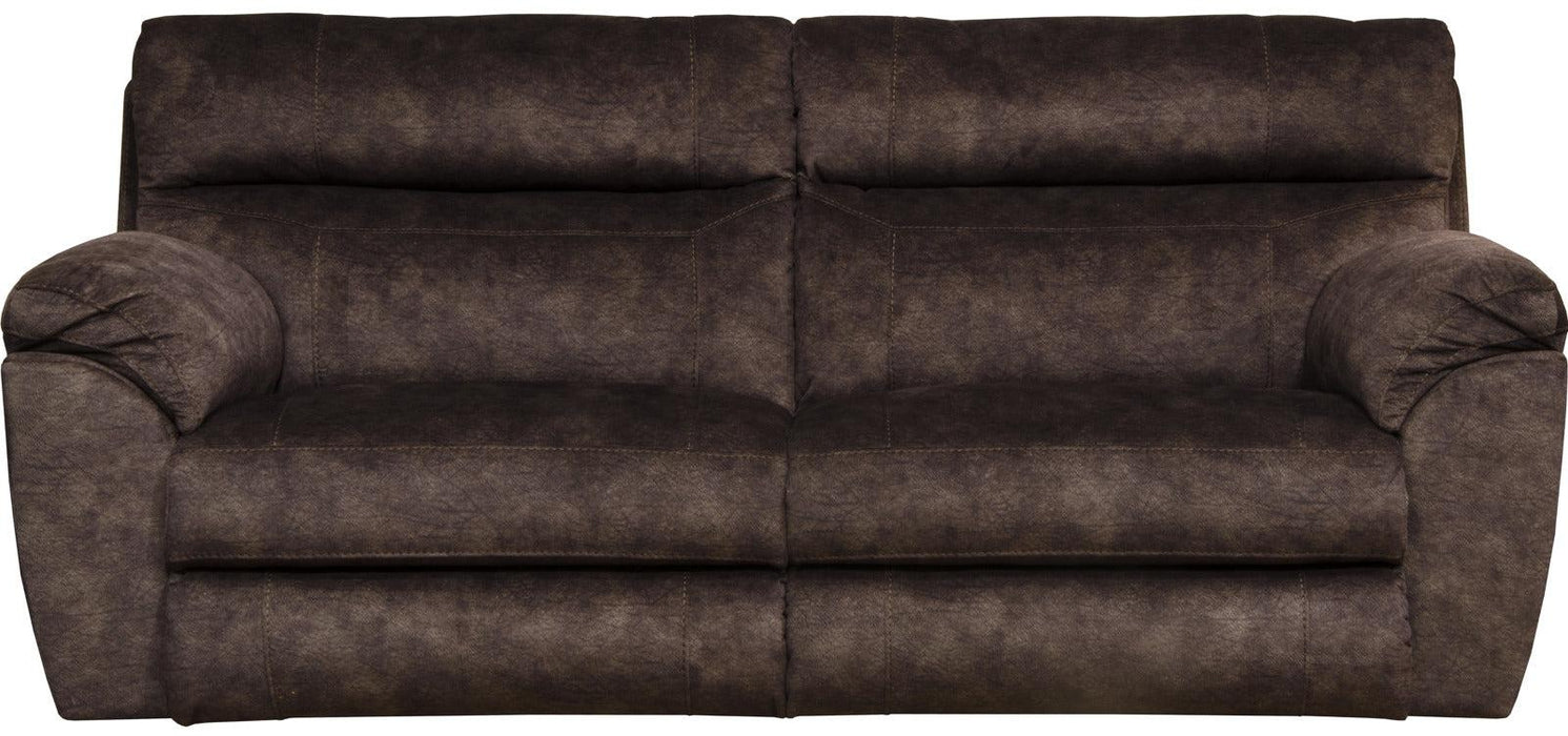 Catnapper Sedona Power Headrest Lay Flat Reclining Sofa in Mocha 62221
