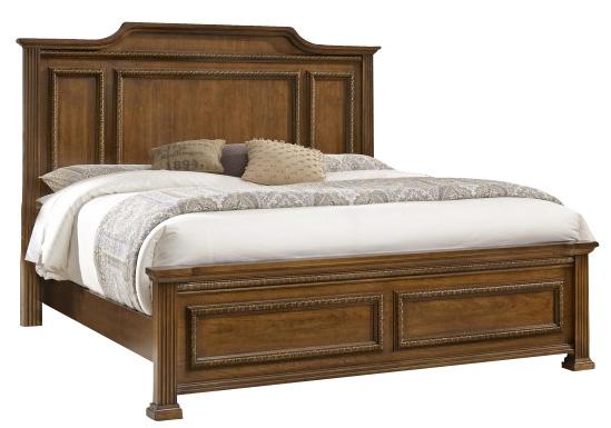 All-American Affinity Queen Mansion Bed in Antique Cherry