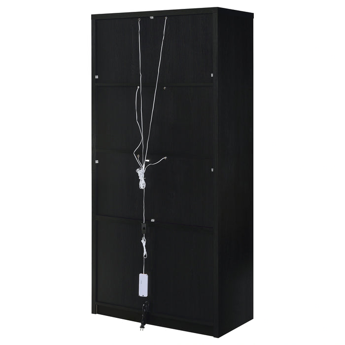 Riva Tall Display Cabinet with LED Lighting