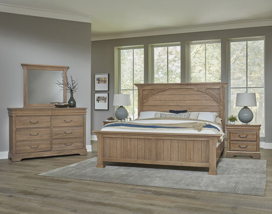 Vaughan Bassett Vista Nightstand in Natural Oak